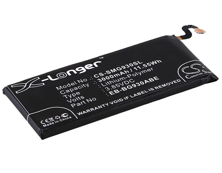 Cameron &amp; Co Cameron &amp; Co DS-CS-SMG930SL cell phone battery 3000mAh 3.85V — product photo