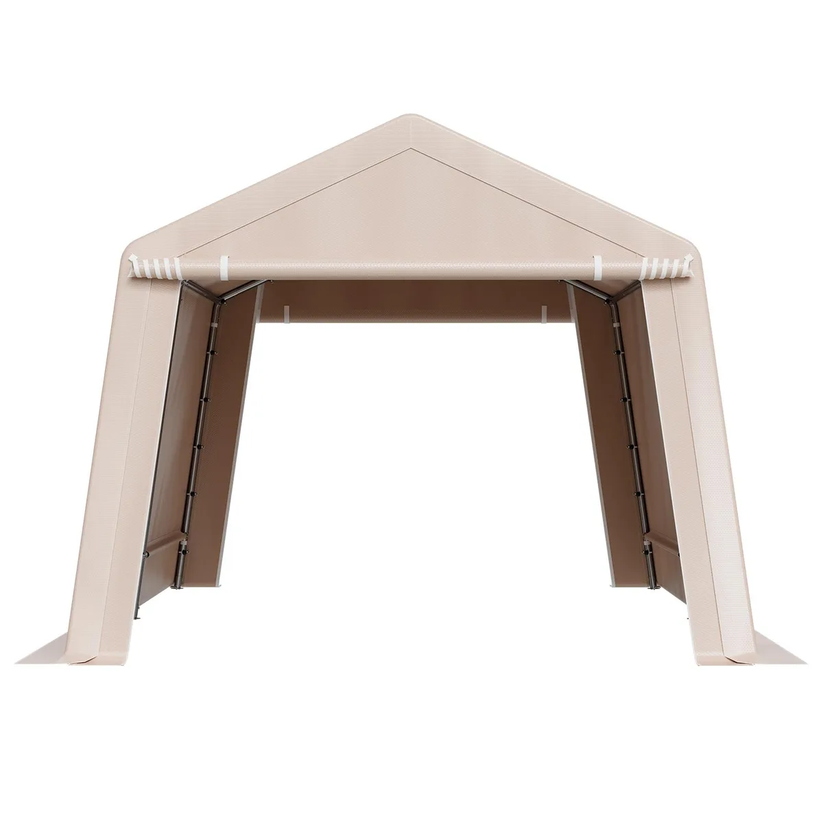VEVOR VEVOR 10 x 15 ft Portable Storage Shed Beige — product photo