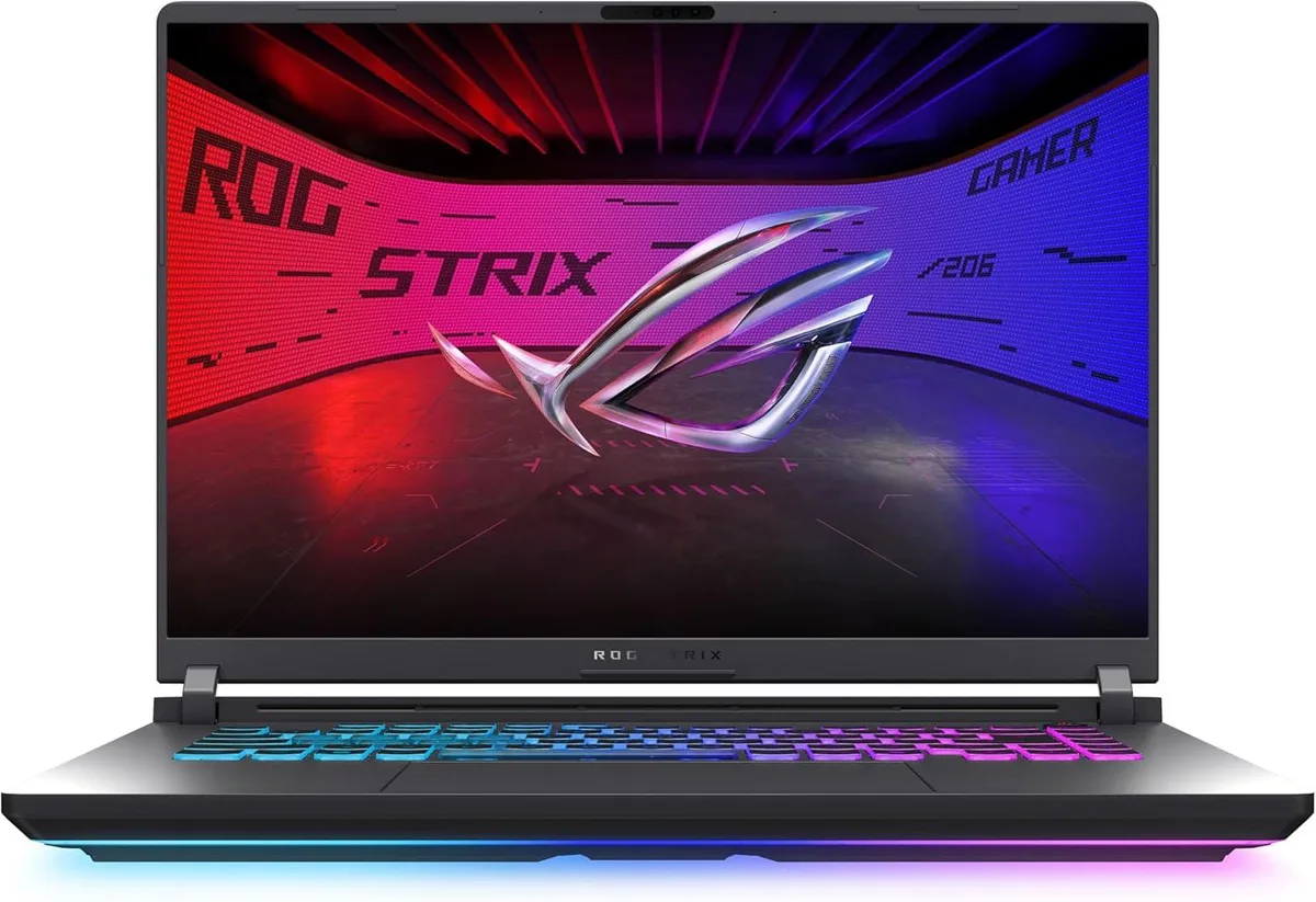 ASUS ASUS ROG Strix G16 gaming laptop, 16" FHD+ 165Hz, i7-14650HX, RTX 5060 8GB, 32GB DDR5 — product photo