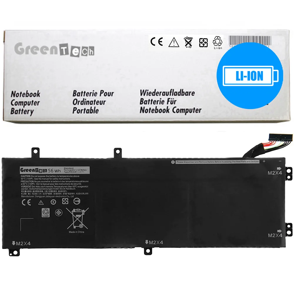 NShi NShi RRCGW laptop battery 56WHR 11.4V 4912mAh for XPS 15 9550 Precision 5510 — product photo