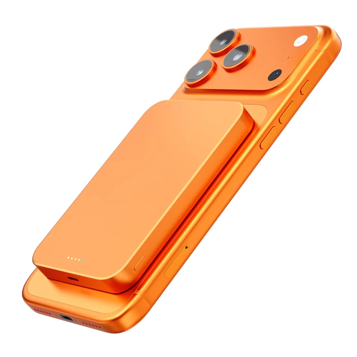 Catmart V12 10000mAh power bank Cosmic Orange — product photo