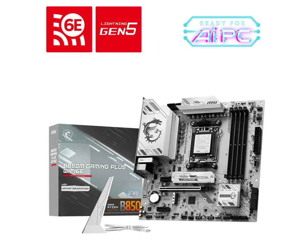 MSI MSI B850M GAMING PLUS WIFI6E AMD motherboard — product photo