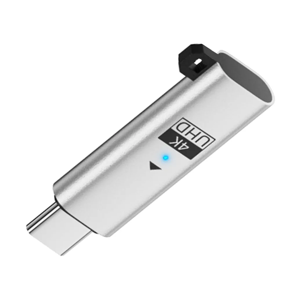 Fervit Fervit USB-C Virtual Display Adapter Silver 4K@60Hz — product photo
