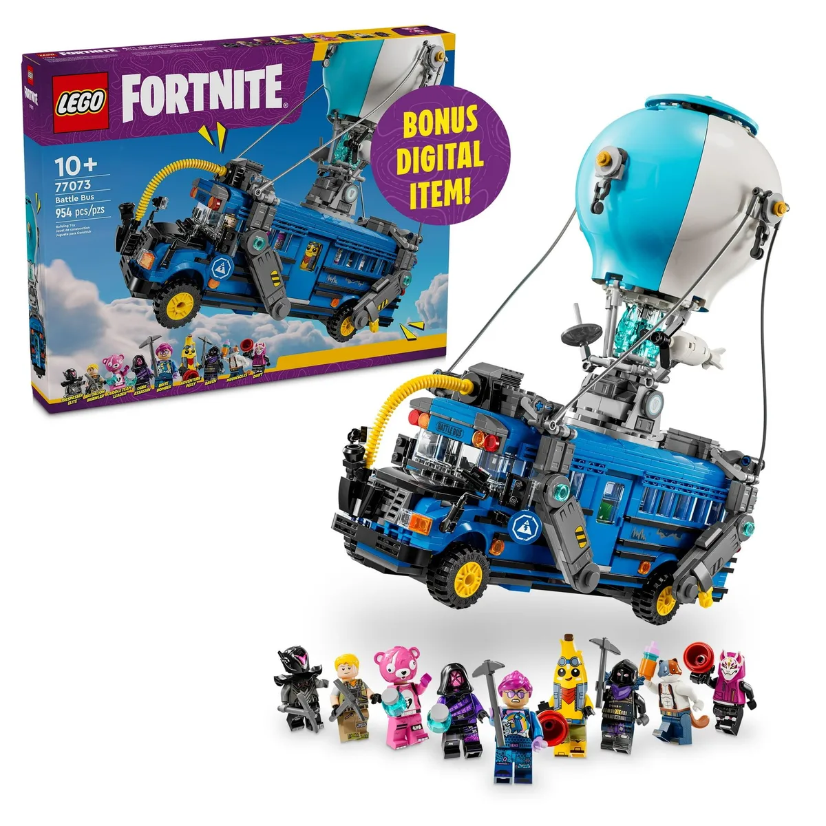 LEGO LEGO Fortnite Battle Bus 77073 954-piece educational building set — product photo