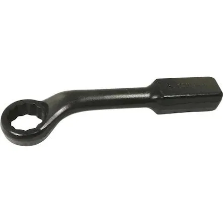 Gray Tools 66858 1-13/16 inch 12-point 45-degree offset striking face box wrench, black oxide finish