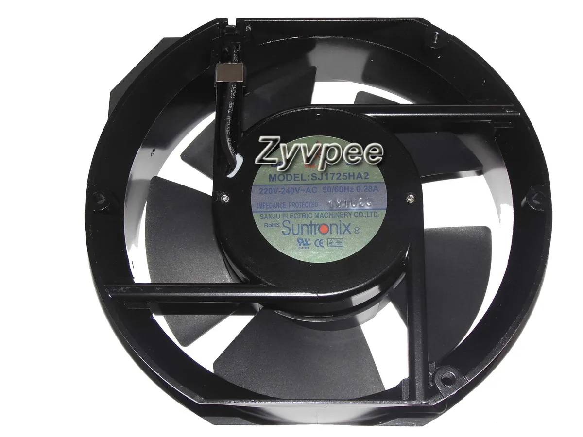 Zyvpee Zyvpee SJ1725HA2 170mm 2 Ball AC Axial Case Fan — product photo