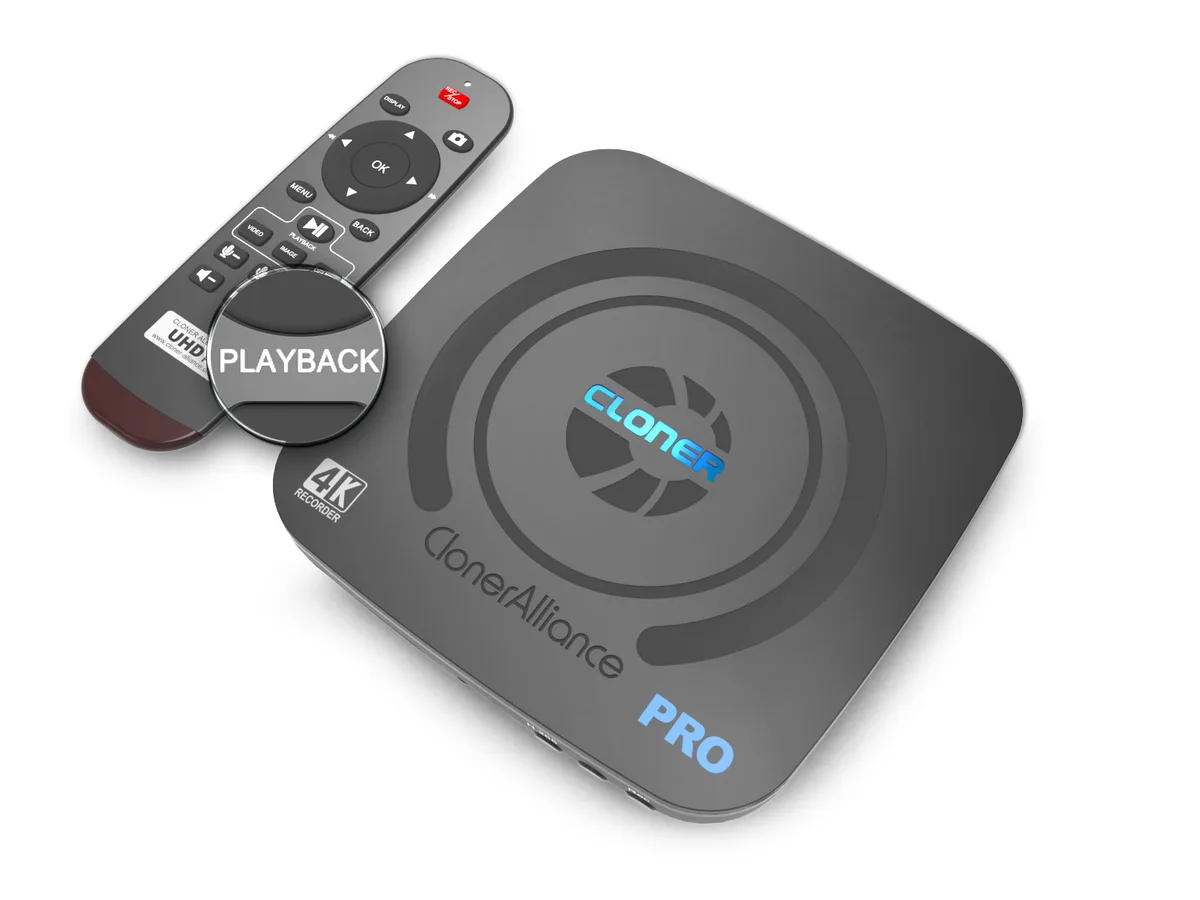 ClonerAlliance ClonerAlliance UHD Pro 4K H.265/H.264 HDMI Video Recorder tv tuner — product photo
