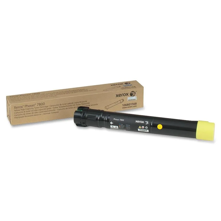 XEROX Xerox 106R01568 High Yield Toner Cartridge Yellow 17200 Pages — product photo