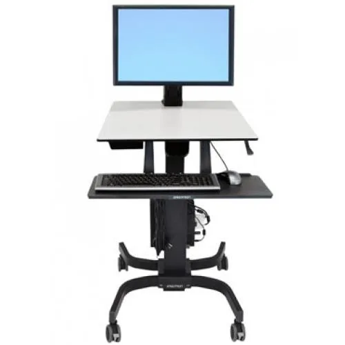 Ergotron Ergotron 24-216-085 WorkFit-C Single HD Sit-Stand Workstation monitor accessory — product photo