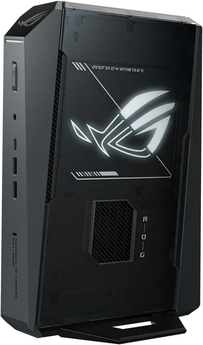 ASUS ASUS ROG NUC 2025 Ryzen 9 9955HX3D RTX 5070 32GB 2TB barebone mini PC — product photo