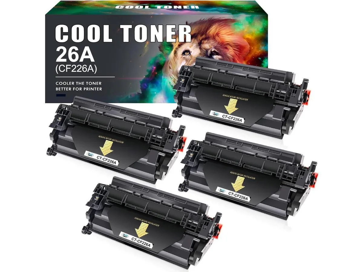 V4ink V4ink 26A CF226A Black Toner Cartridge 4-Pack — product photo