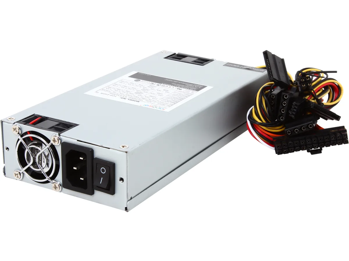 TOPOWER TOPOWER TOP-250W1U 250W server power supply — product photo