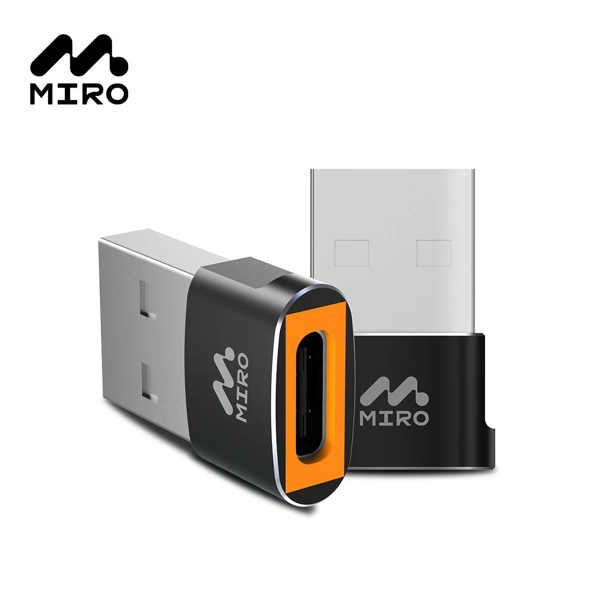 MIRO MIRO U5 USB-C to USB-A adapter 2.0A 22x15x4.5mm — product photo