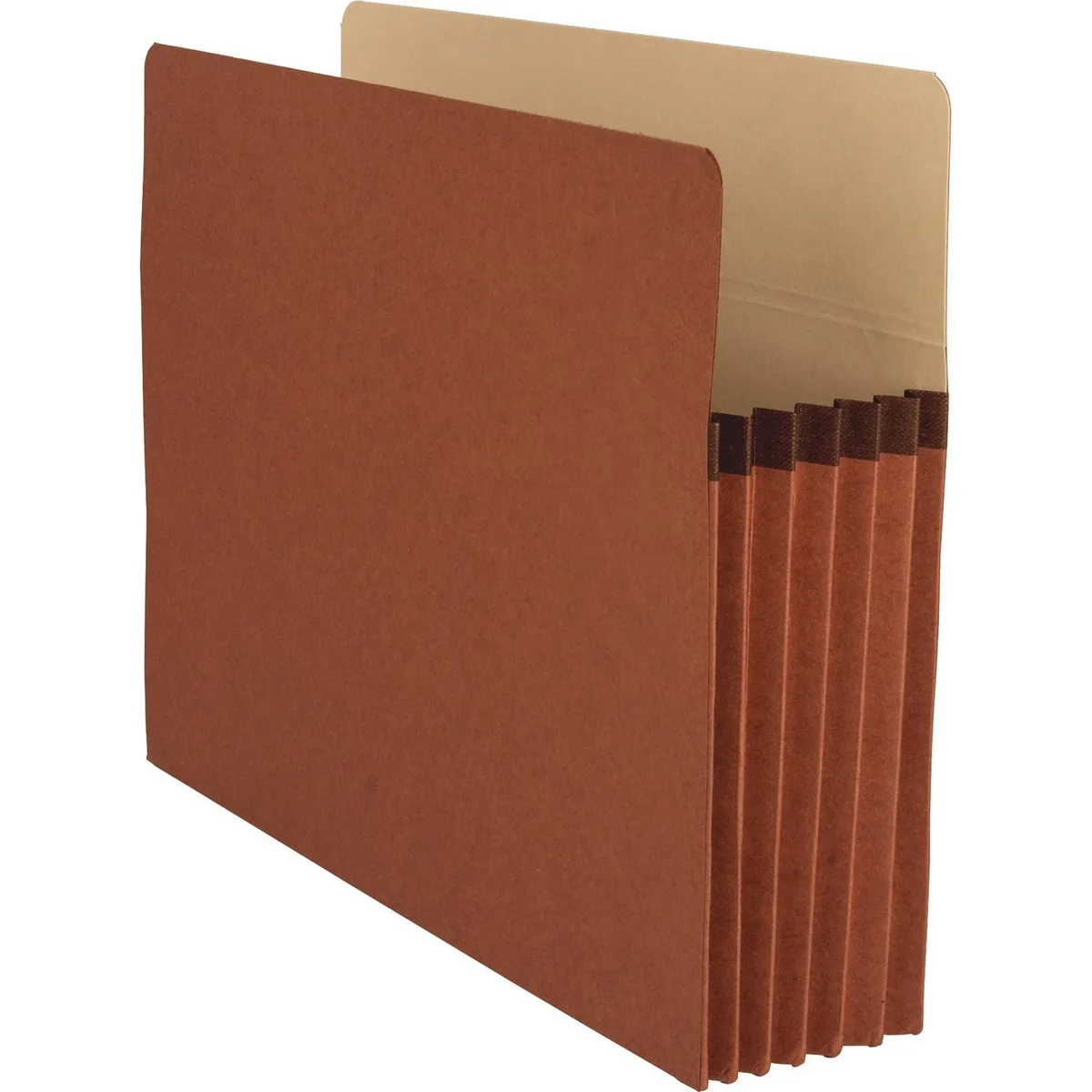 Redrope accordion file pocket with drop front, box of ten