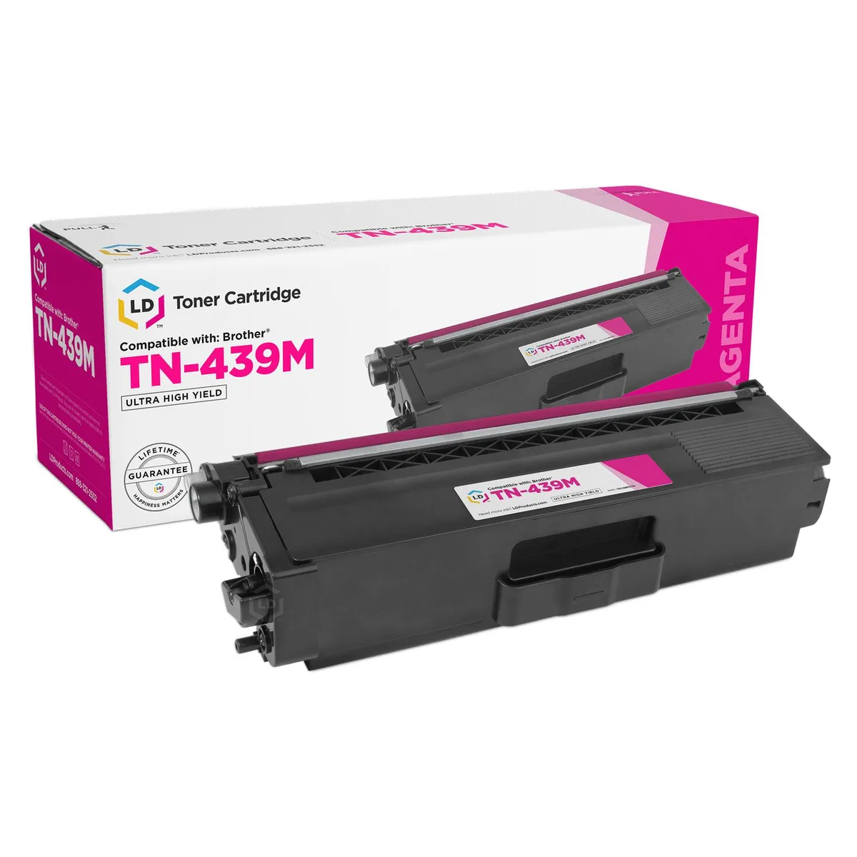 LD Products LD Products TN439M Magenta Ultra High Yield Toner Cartridge — product photo