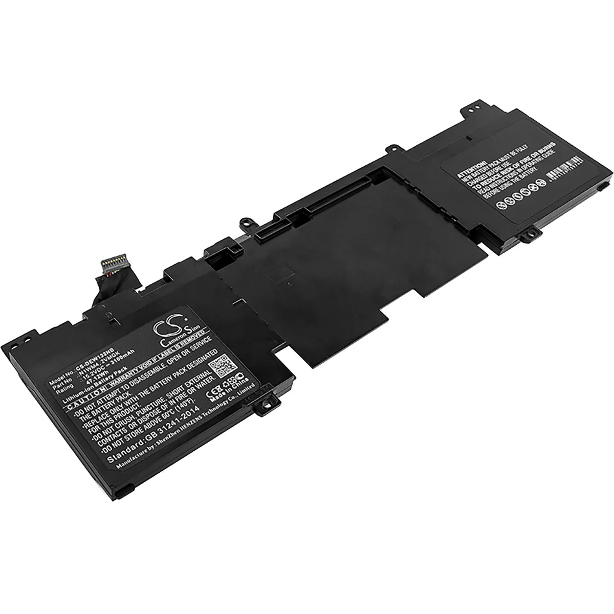 Cameron &amp; Co Cameron &amp; Co DS-CS-DEW132NB laptop battery 3.1 Ah 15.2 V 47.12 Wh — product photo