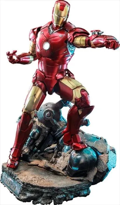 Hot Toys Hot Toys MMS664D48 Iron Man Mark III 2.0 Deluxe action figure — product photo