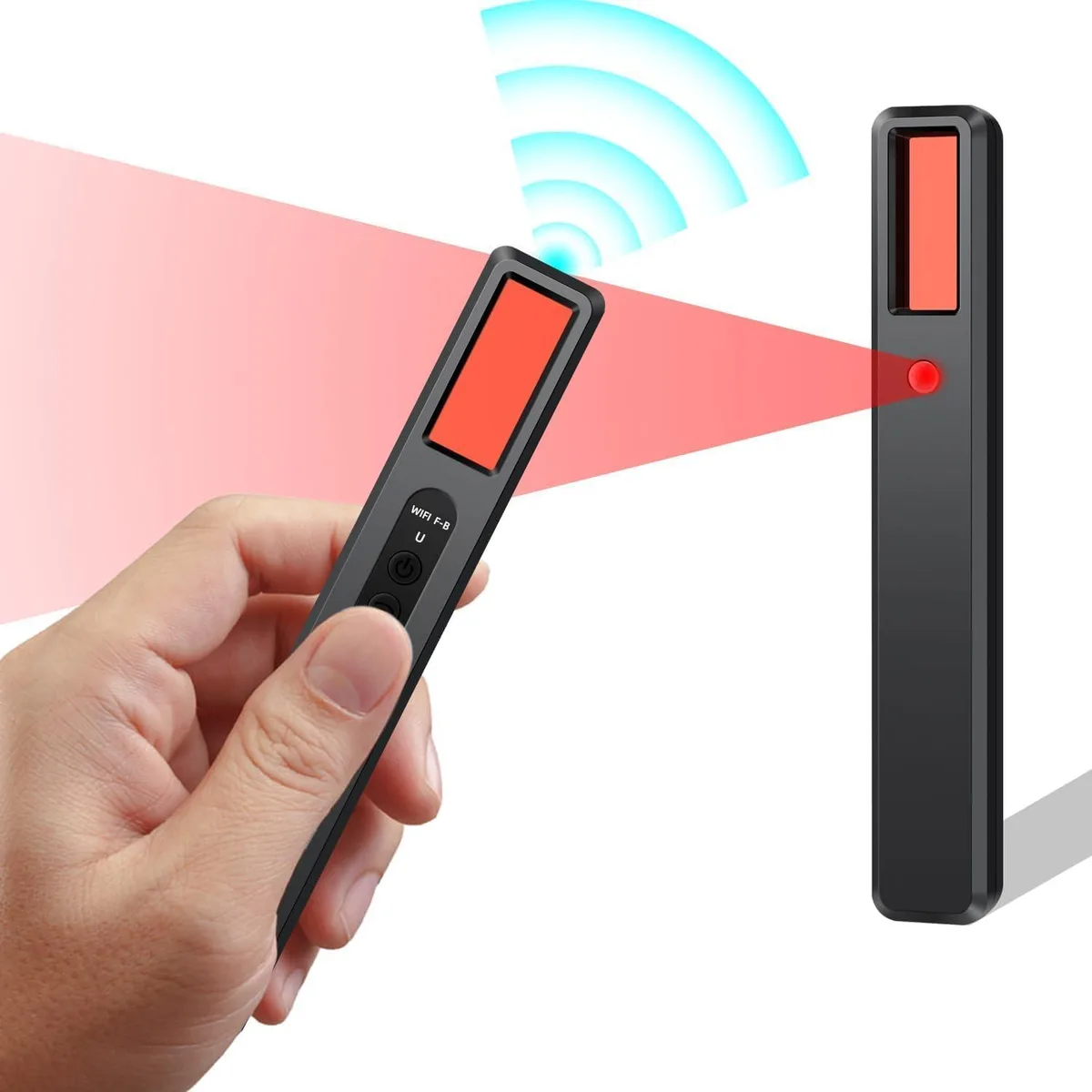 FANTEC FANTEC Hidden Camera Detector RF Scanner Vibration Alarm 4 Modes — product photo