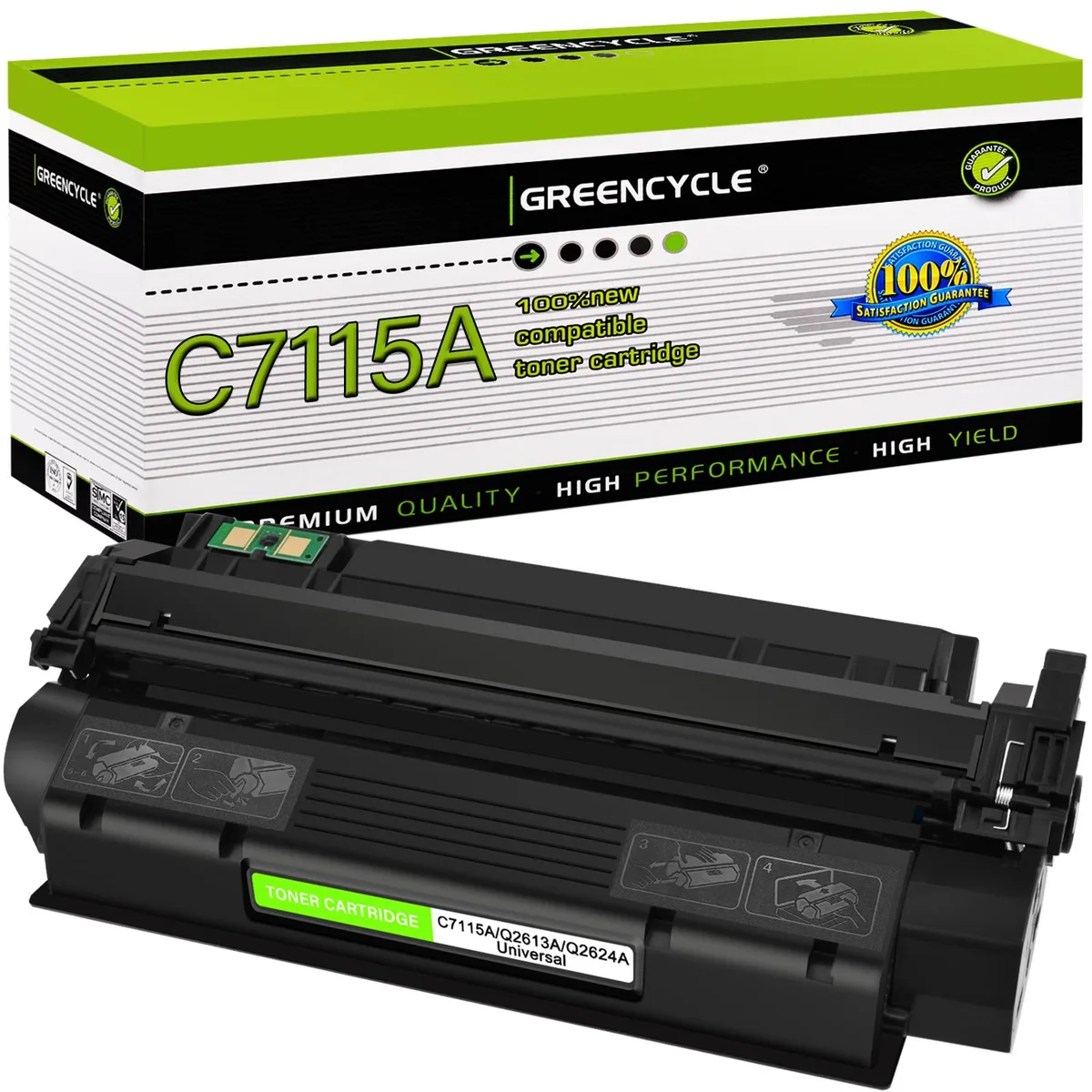 GREENCYCLE GREENCYCLE C7115A toner cartridge 2500 pages — product photo