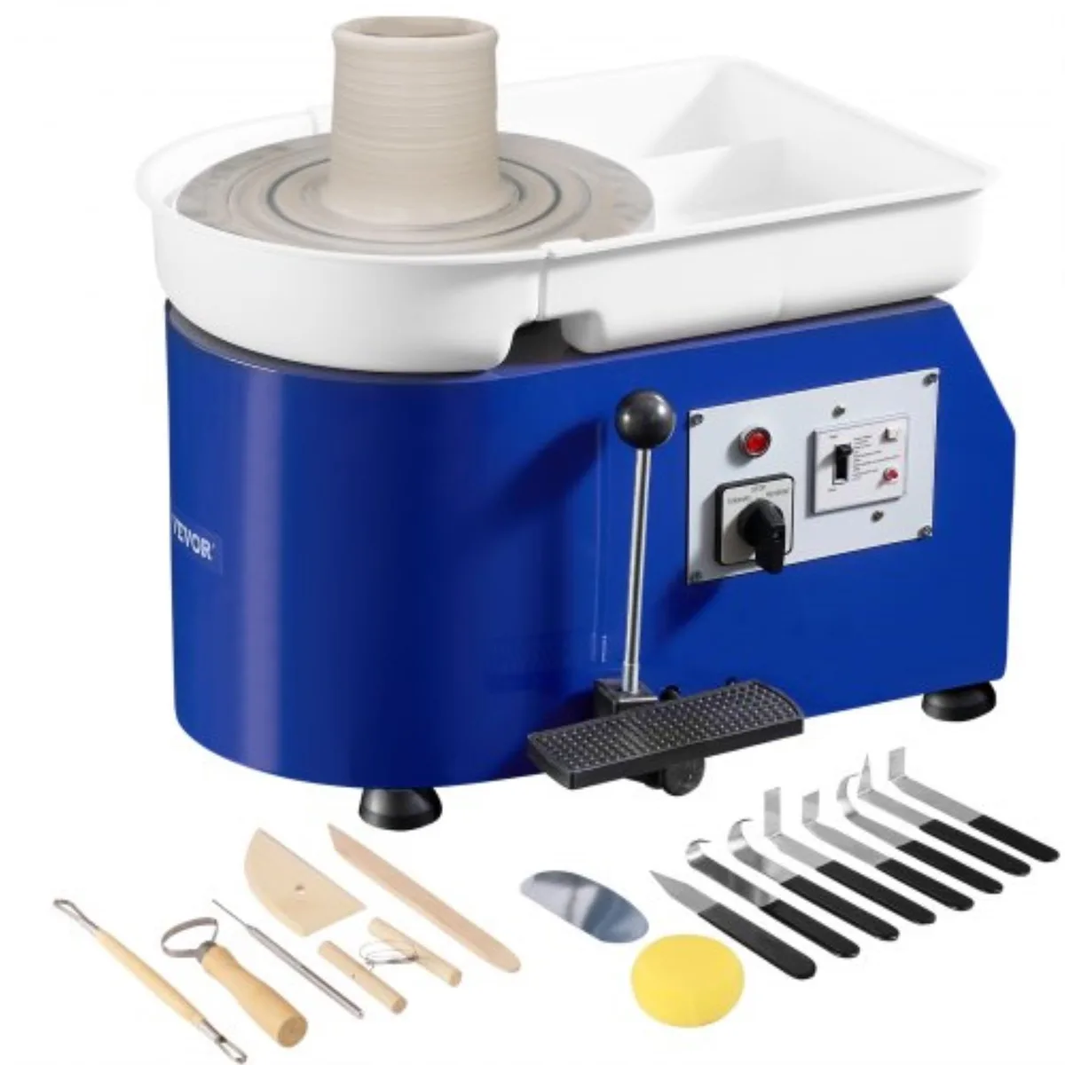 VEVOR VEVOR 11in Pottery Wheel 350W Blue Updated — product photo