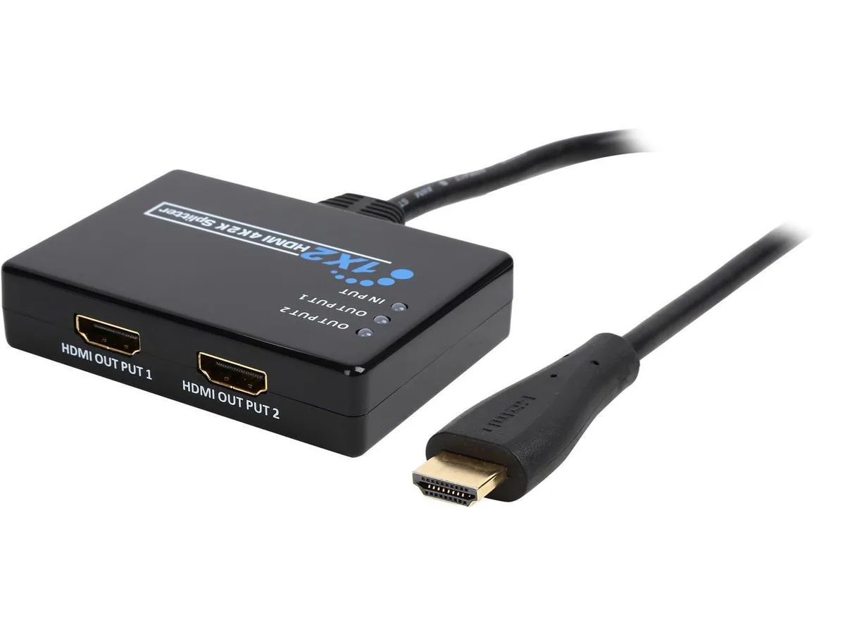 sakose sakose HMSP102KT 1x2 HDMI Splitter 20in Pigtail 4K2K 3D — product photo