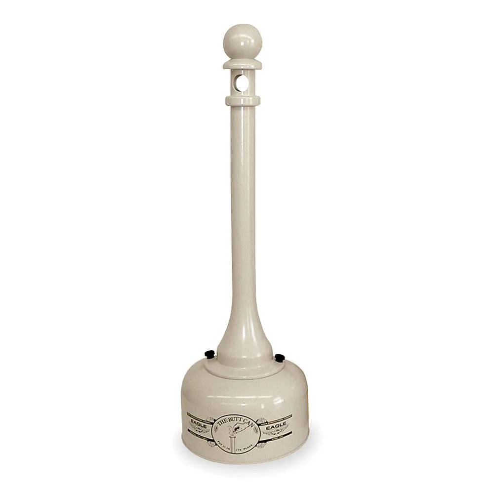 EAGLE EAGLE 1202BEI Cigarette Receptacle Tan 2 gal — product photo