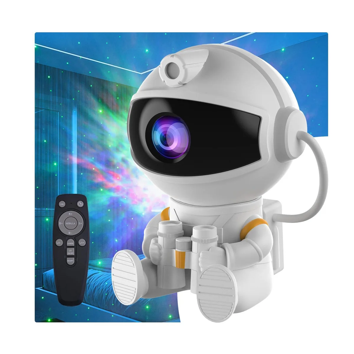 Space Future captain SFC-001 Astronaut Galaxy Projector 360° 8 nebula modes 45/90 min timer — product photo
