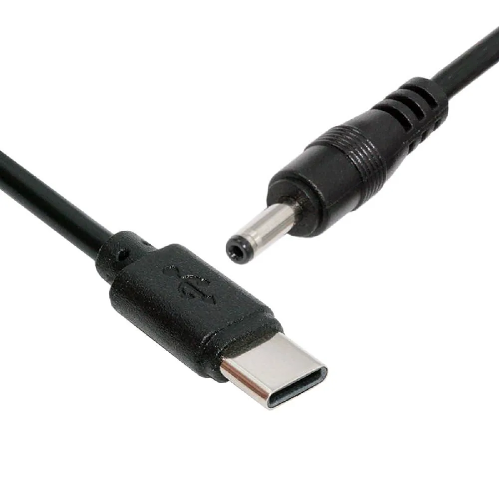 Fervit Fervit USB-C 5.1K Resistor to DC 3.5*1.3mm Power Cable 100cm — product photo