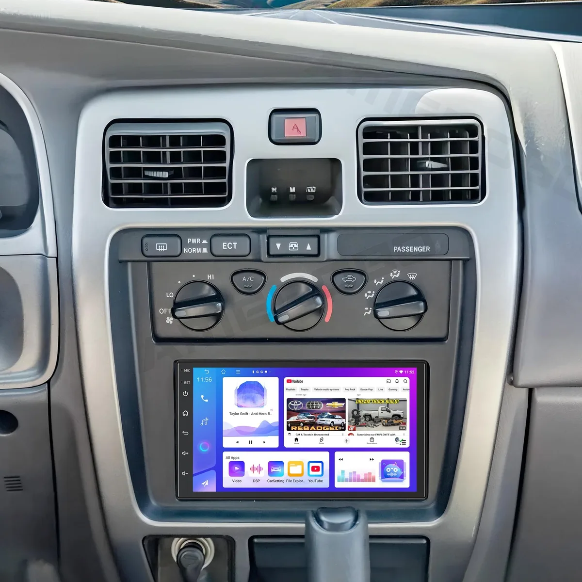 ALSEYE ALSEYE 2 in 1 Accessories 4+64G Android 15 7" QLED Touchscreen Car Stereo Toyota 4Runner 1996-2002 — product photo