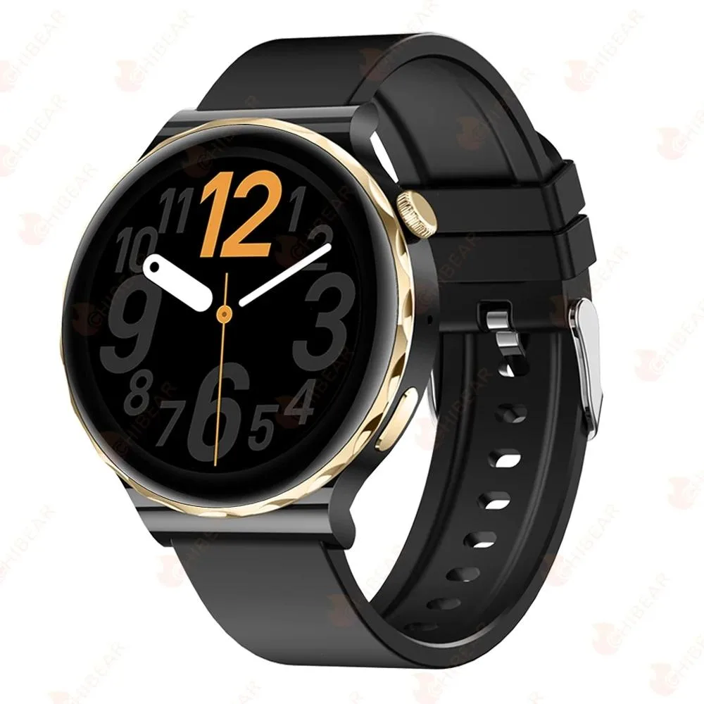 allentian allentian Smart Watch 2024 Black Steel Link Bracelet 180-220mAh — product photo