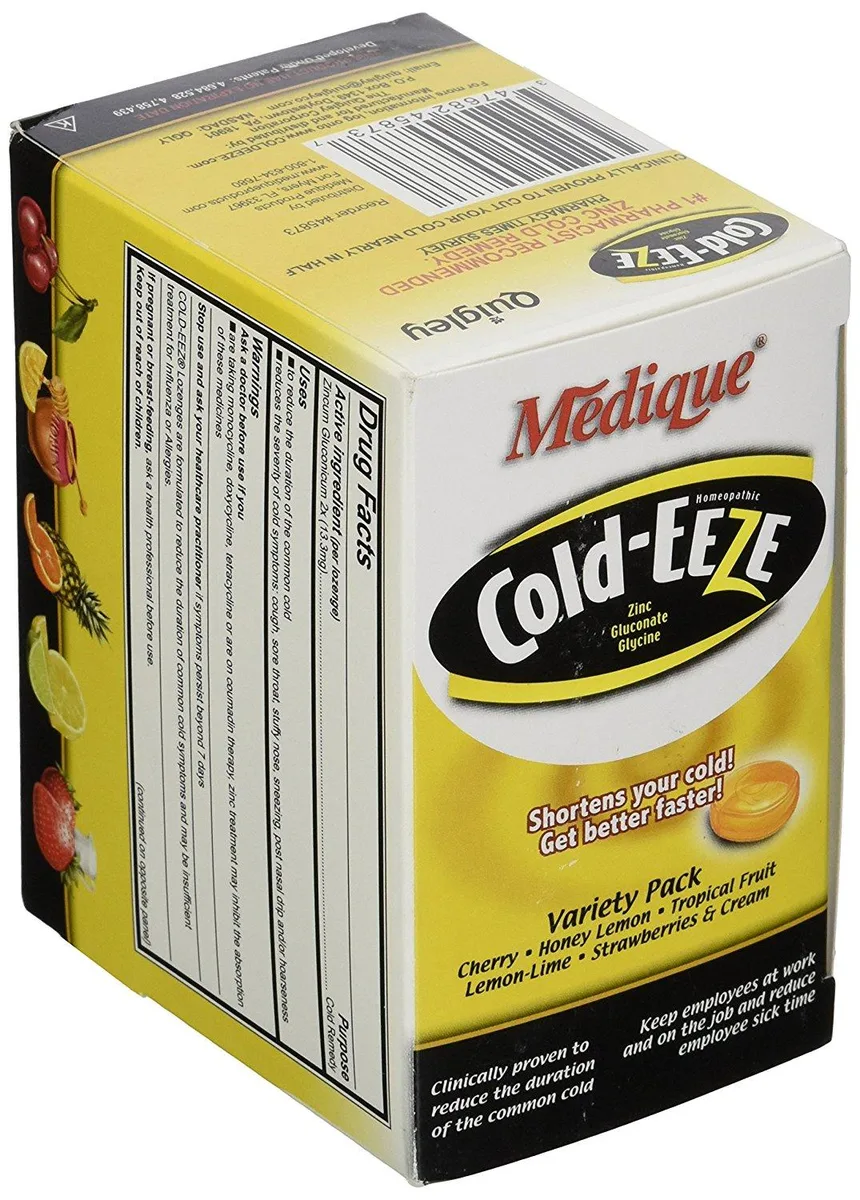 Medique Medique 45873 Cold-EEZE 13.3mg Cherry Cough Drops 25 Pack — product photo