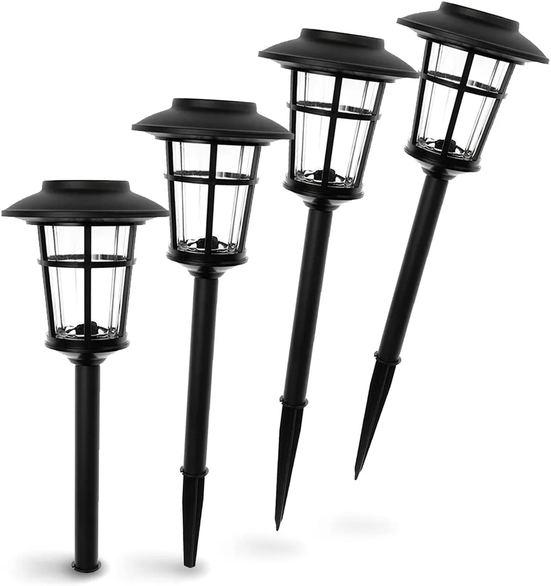 Home Zone Security Home Zone Security ELJ7606G Solar Spot Light 15 lm 4-Pack — product photo