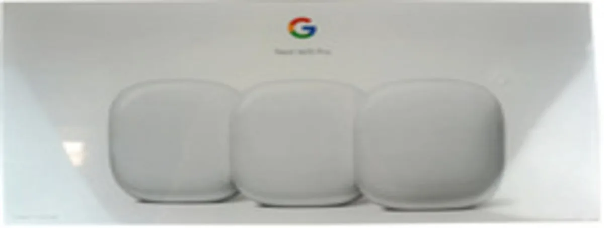 Google Google Nest Wifi Pro Mesh Router Wi-Fi 6E 3-Pack Snow — product photo