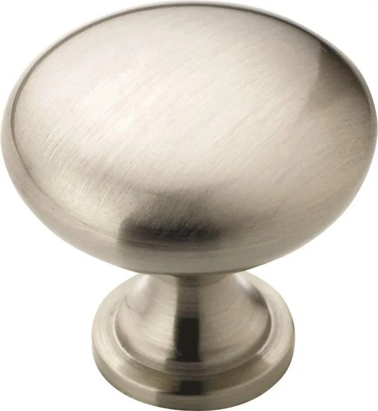 Amerock Amerock Allison Edona Satin Nickel 1-1/4 In. Cabinet Knob — product photo