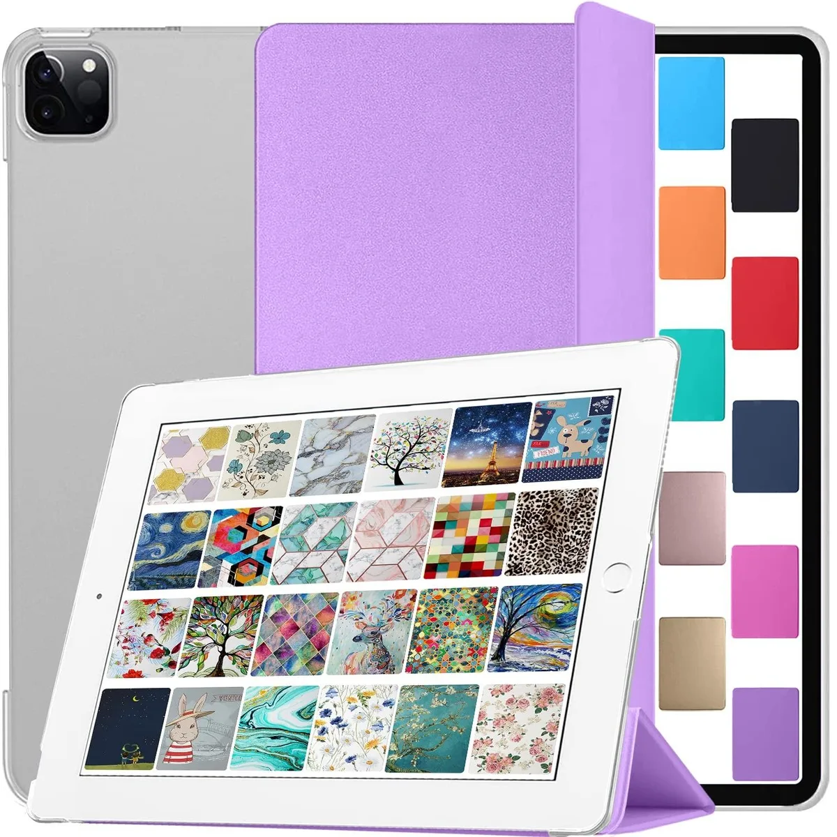 Bipra Bipra DuraSafe Case for iPad Pro 11 2nd 3rd 4th Gen Purple — product photo