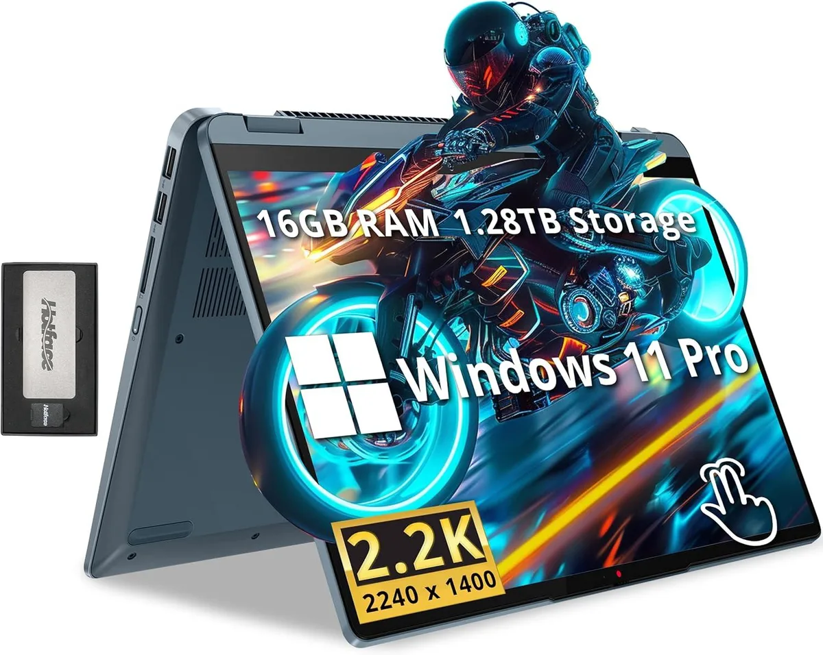 Lenovo Lenovo Flex 7i 14" 2-in-1 i7-1355U 16GB 1.28TB Stone Blue — product photo