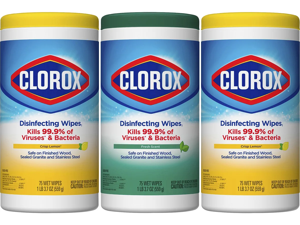 Clorox Clorox 30208CT Disinfecting Wipes 75 Count 12 Carton — product photo