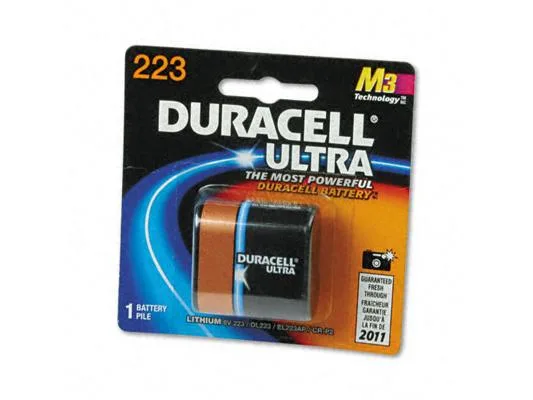 DURACELL DURACELL DL223ABPK 223 6 V lithium dry cell battery — product photo