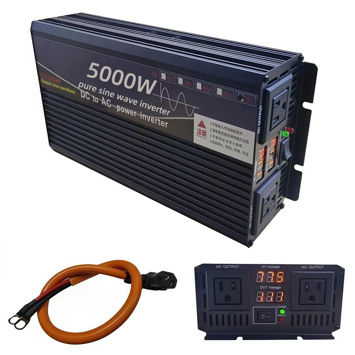 ARCTIC ARCTIC 5000W Power Inverter 60V to 110V AC — product photo