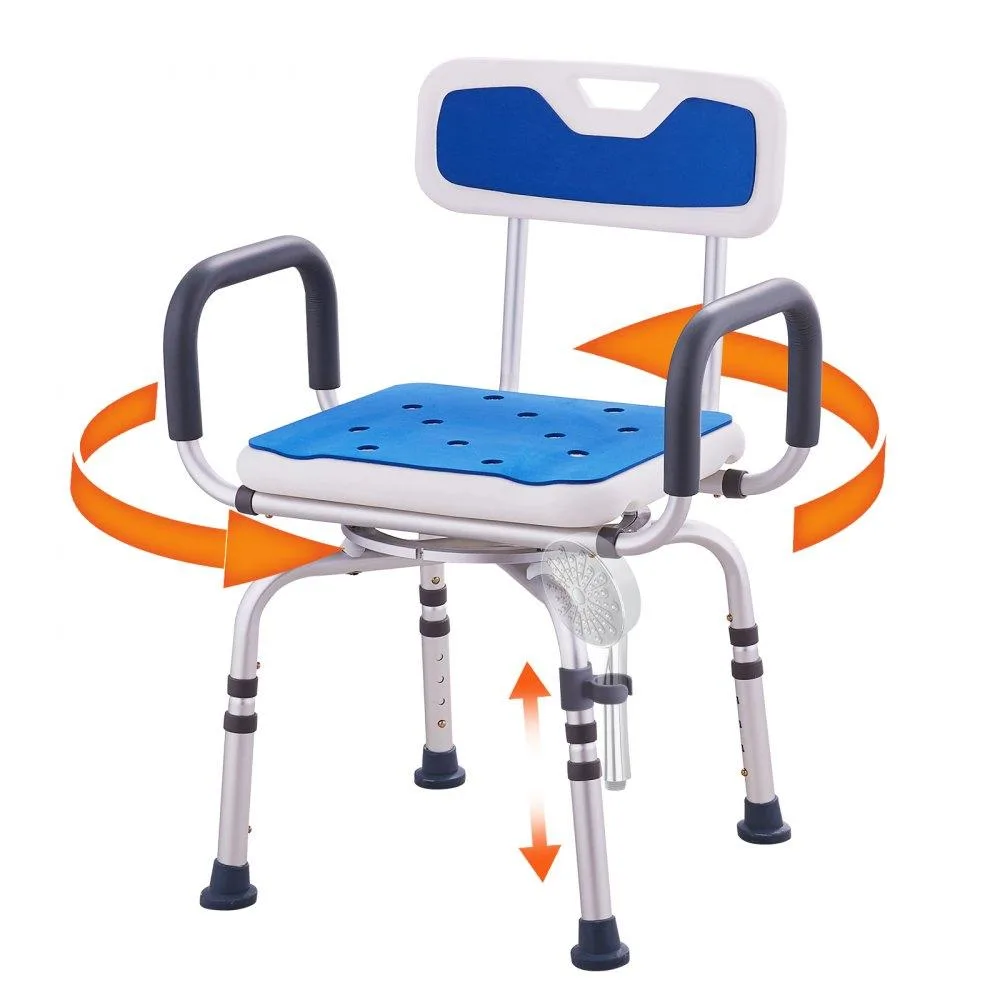 VEVOR VEVOR Swivel Shower Chair 360° 400lbs Adjustable Height — product photo
