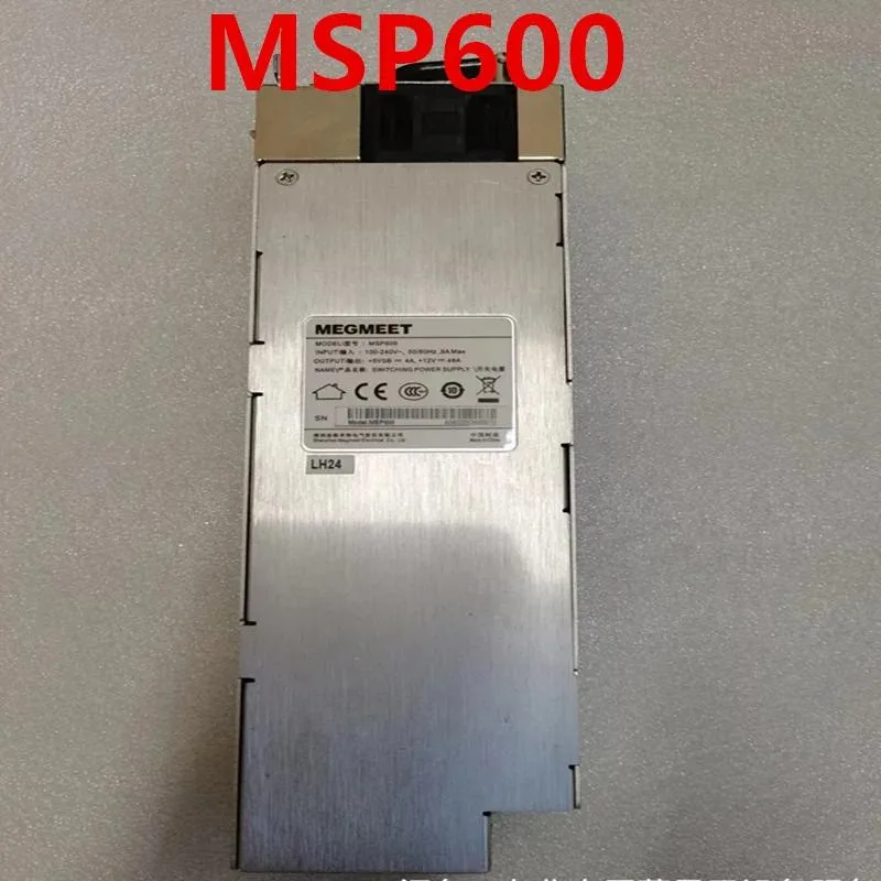 Silver ATX power supply unit with 80 PLUS Gold badge and 600W label