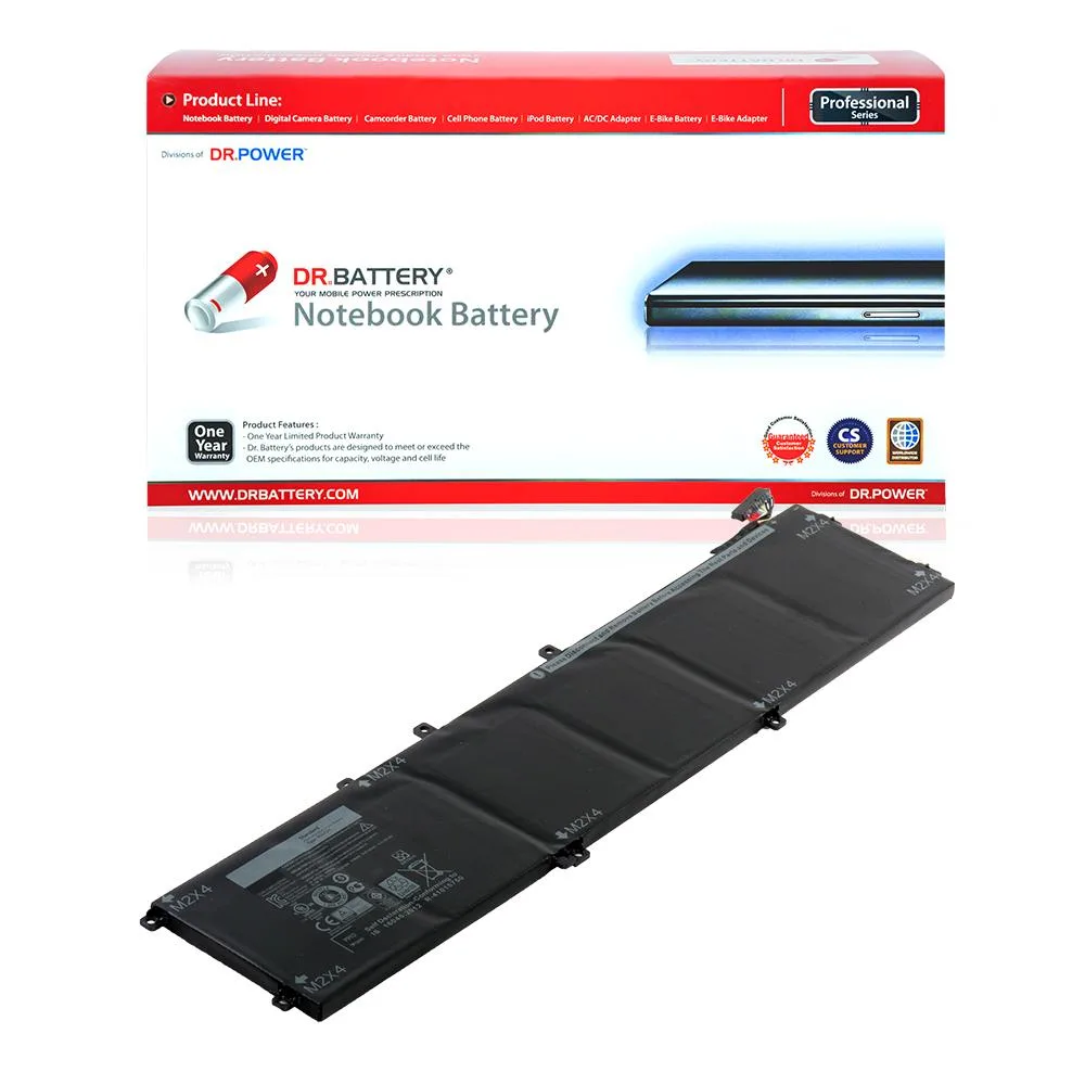 Dr. Battery Dr. Battery 6GTPY 11.4V 97Wh laptop battery for Dell XPS 15 9550 9560 9570 7590 Precision 5510 5520 — product photo
