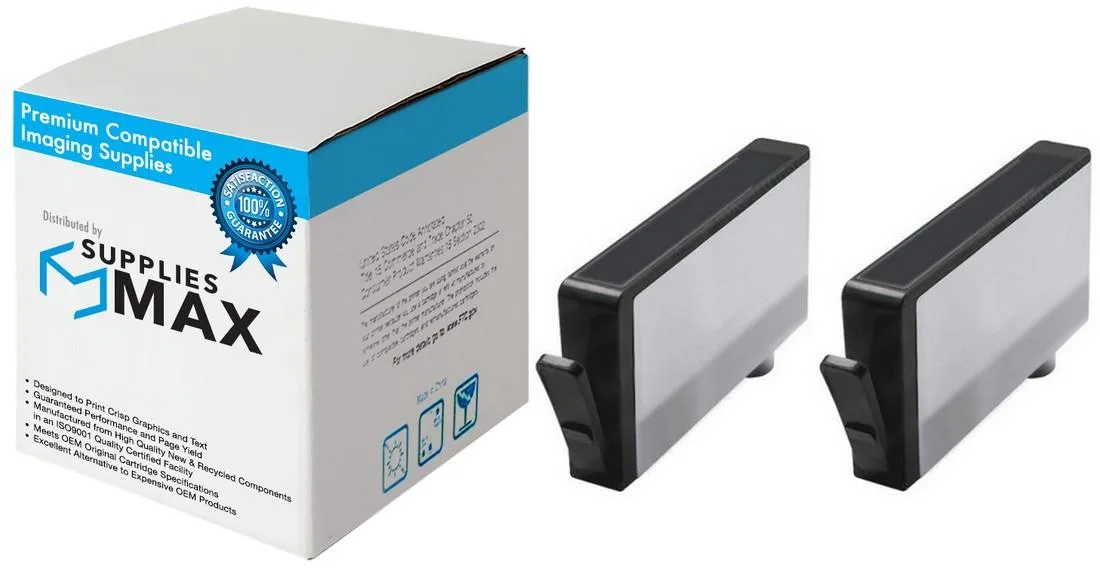 SuppliesMax SuppliesMax HP CB322WN 2PK Photo Black Inkjet 290 Pages — product photo