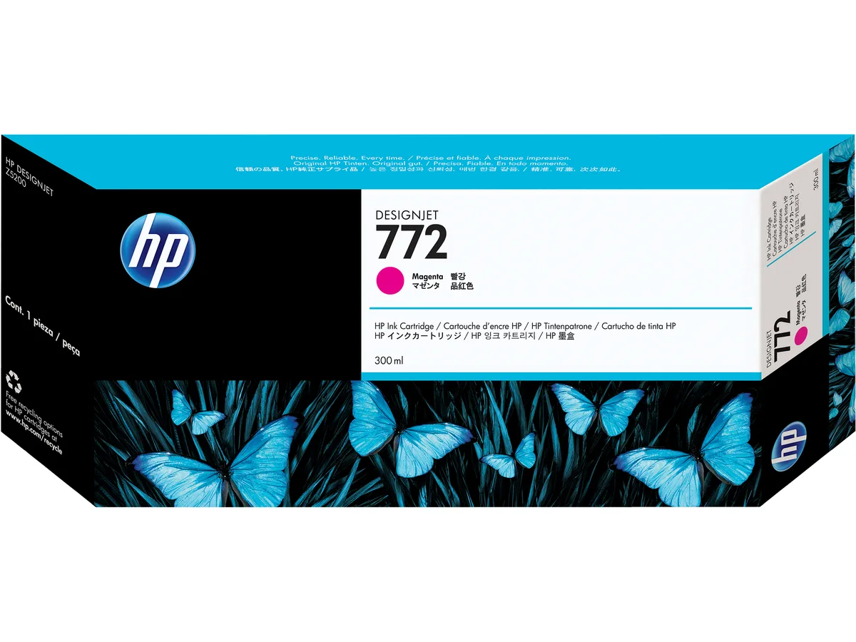 HP HP CN629A 772 Magenta Ink Cartridge 300 ml — product photo