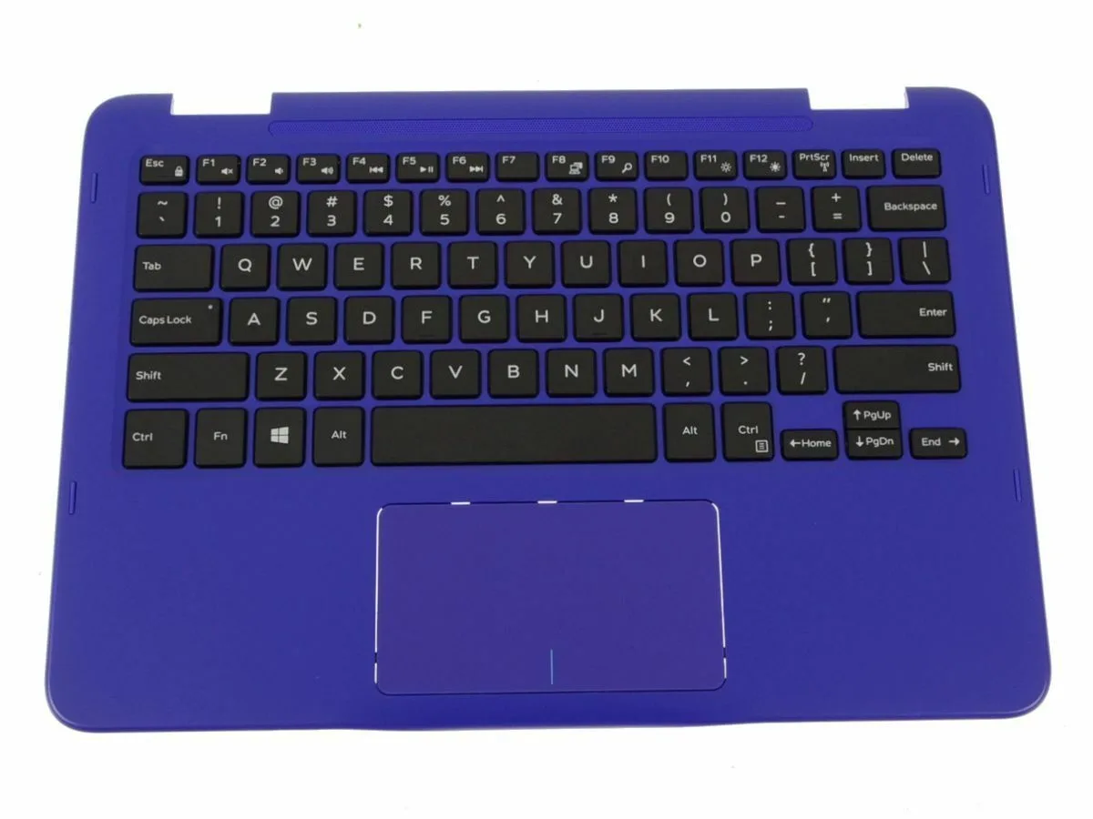 DELL DELL Inspiron 11 3168 3169 Palmrest Keyboard Assembly Blue 0H19K — product photo