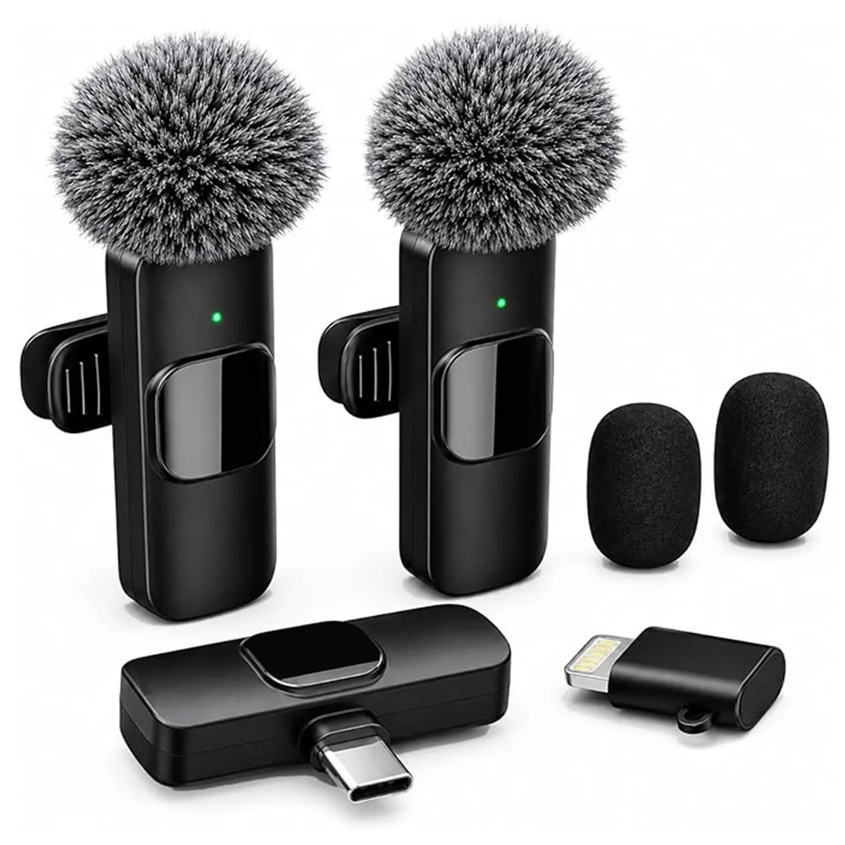  Psalms &amp; Pals K9 2-Pack Wireless Lavalier Microphone — product photo