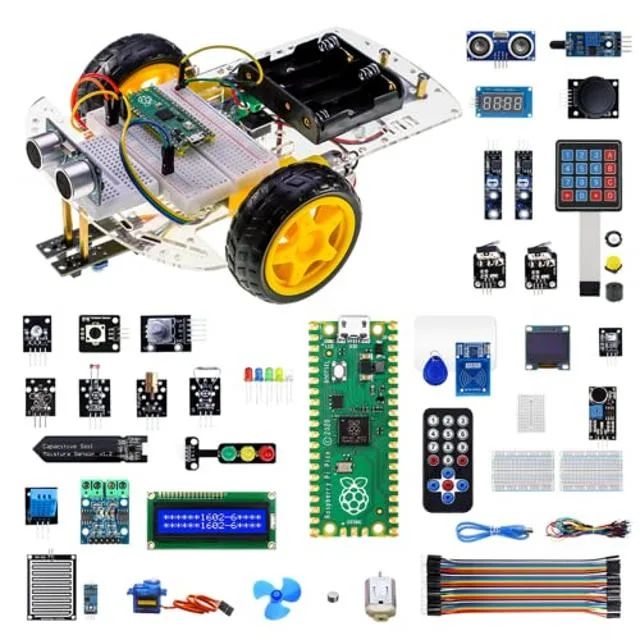 MindShift Gear MindShift Gear Raspberry Pi Pico 32-Module Sensor Kit RP2040 — product photo