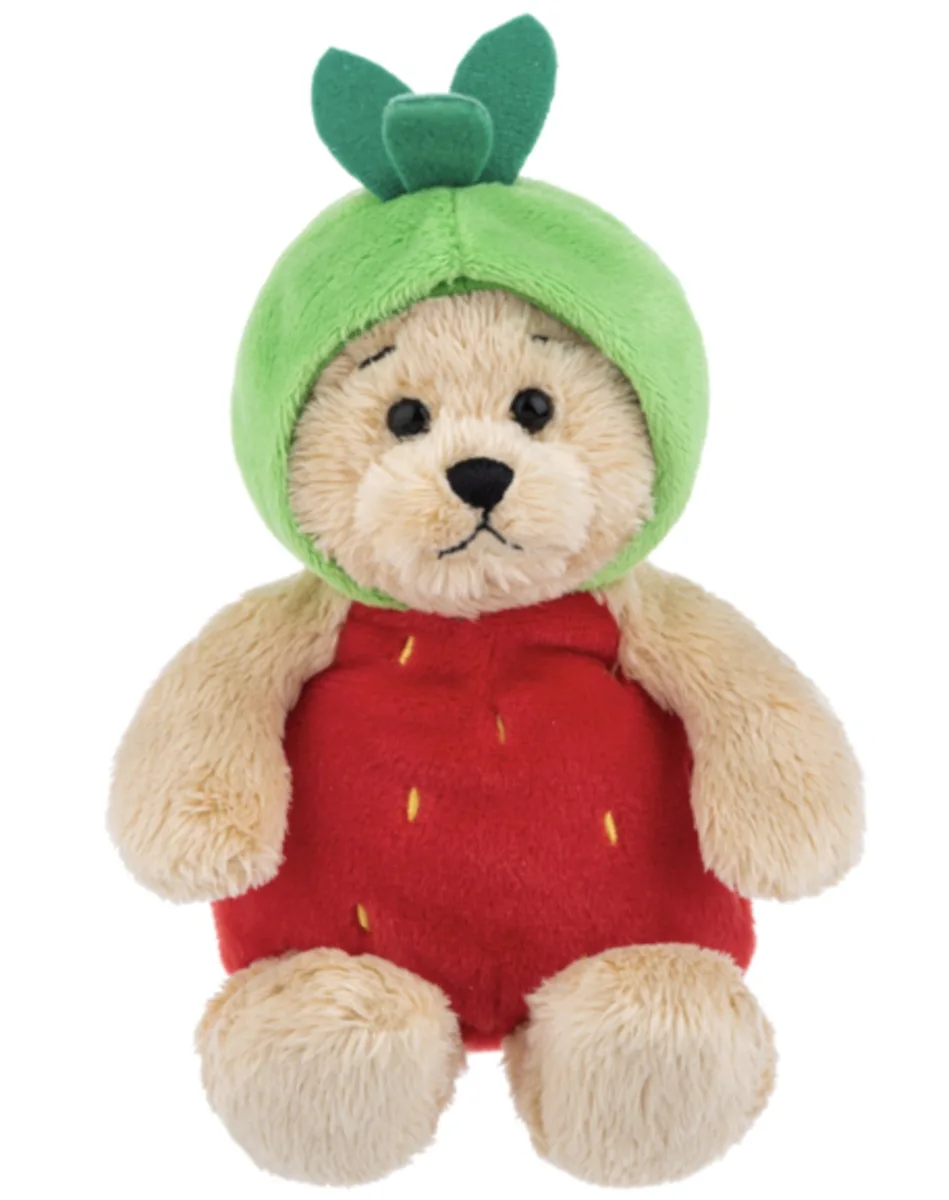 Ganz Ganz Wee Bears Strawberry Costume Plush 7" #H15247 — product photo