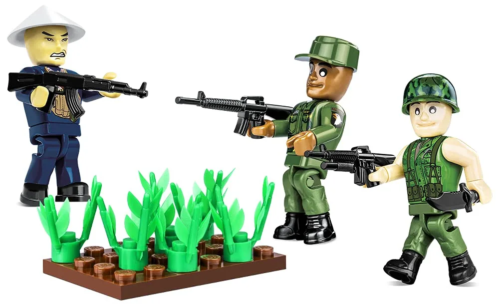 Cobi Cobi Historical Collection Vietnam War US Army Soldiers Figures Set 2047 — product photo