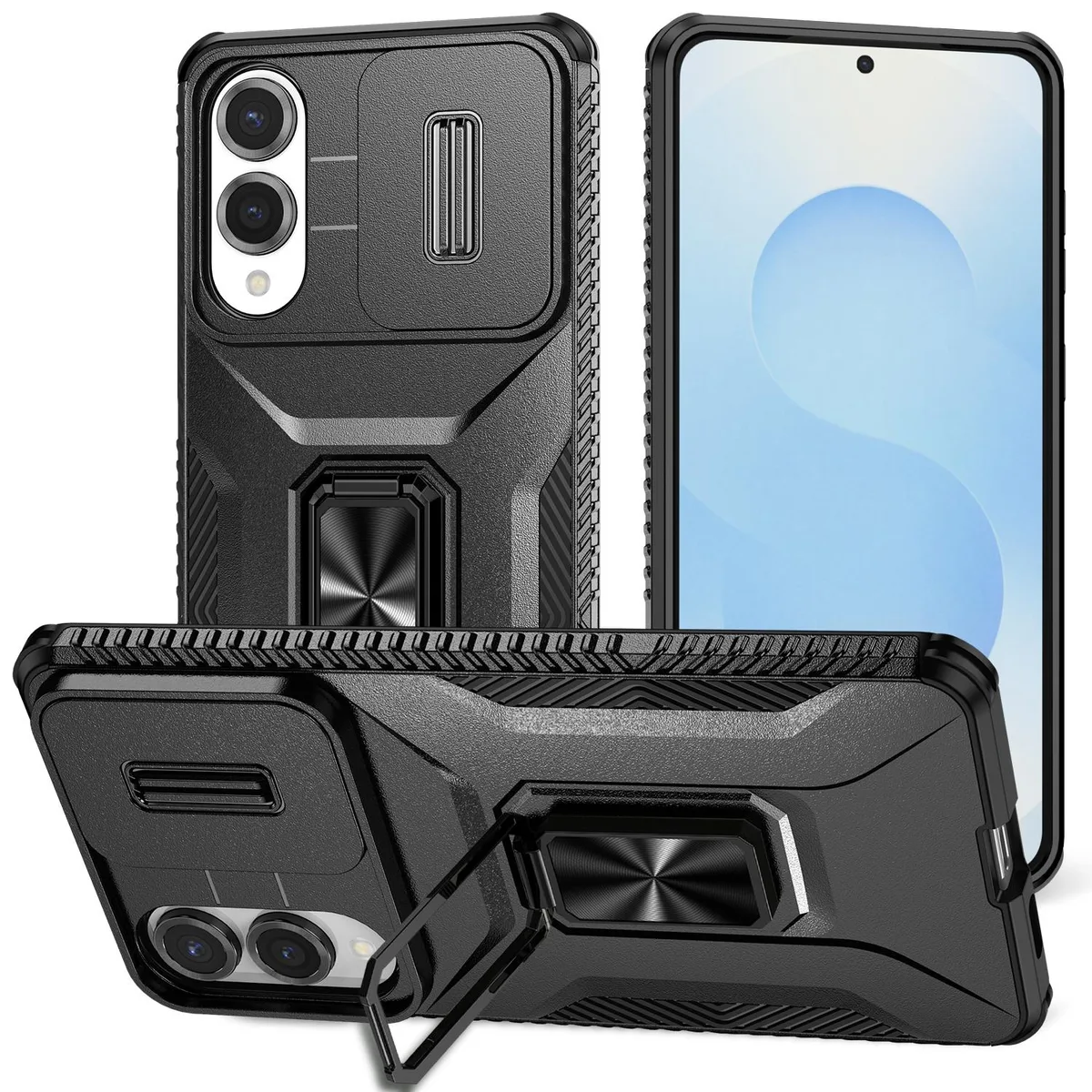 TYJKeJi TYJKeJi Case for Samsung Galaxy S25 Edge Black — product photo